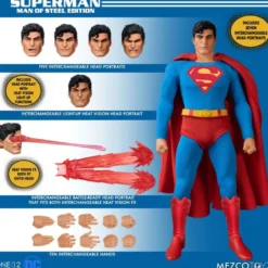 DC ´The One:12 Collective´ Actionfigur 1/12 Superman (Man of Steel Edition)