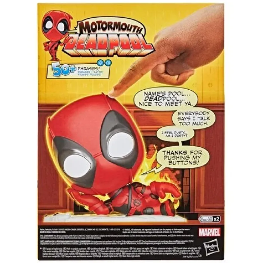 Deadpool Electronic Talking Motormouth Deadpool 5-Inch Actionfigur