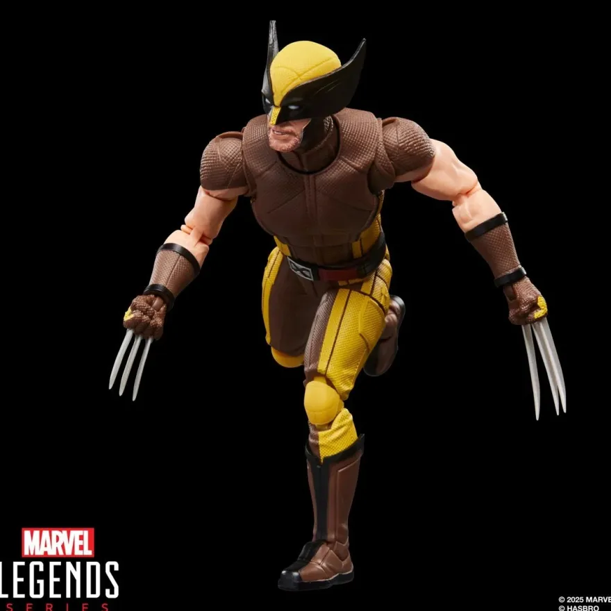 Deadpool & Wolverine Marvel Legends Wolverine (Brown Suit) Actionfigur
