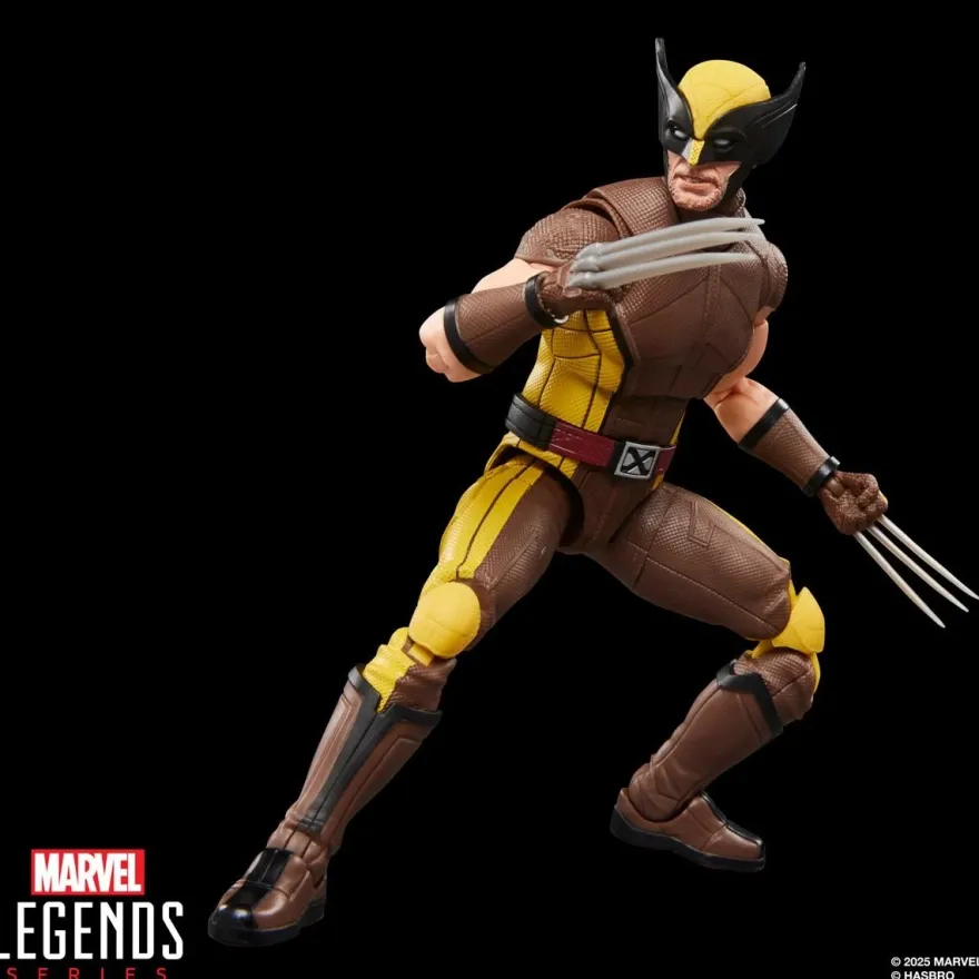 Deadpool & Wolverine Marvel Legends Wolverine (Brown Suit) Actionfigur