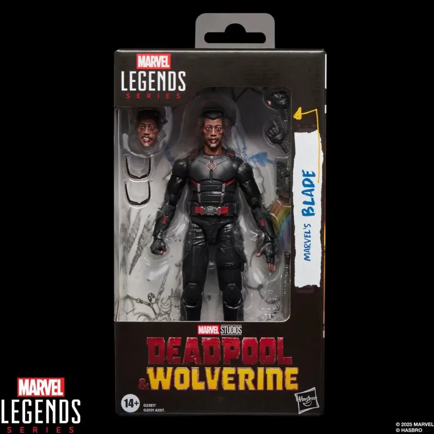 Deadpool & Wolverine Marvel Legends Blade Actionfigur