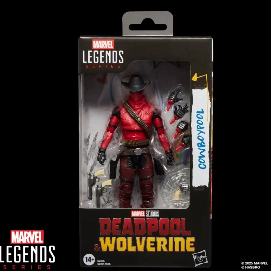 Deadpool & Wolverine Marvel Legends Cowboypool Actionfigur