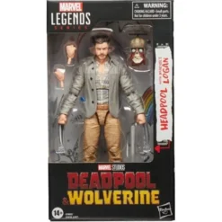 Deadpool & Wolverine Marvel Legends Headpool with Logan Actionfigur
