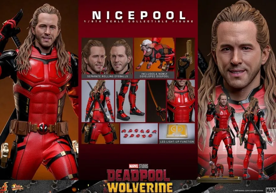 Deadpool & Wolverine Movie Masterpiece Actionfigur 1/6 Nicepool 30 cm