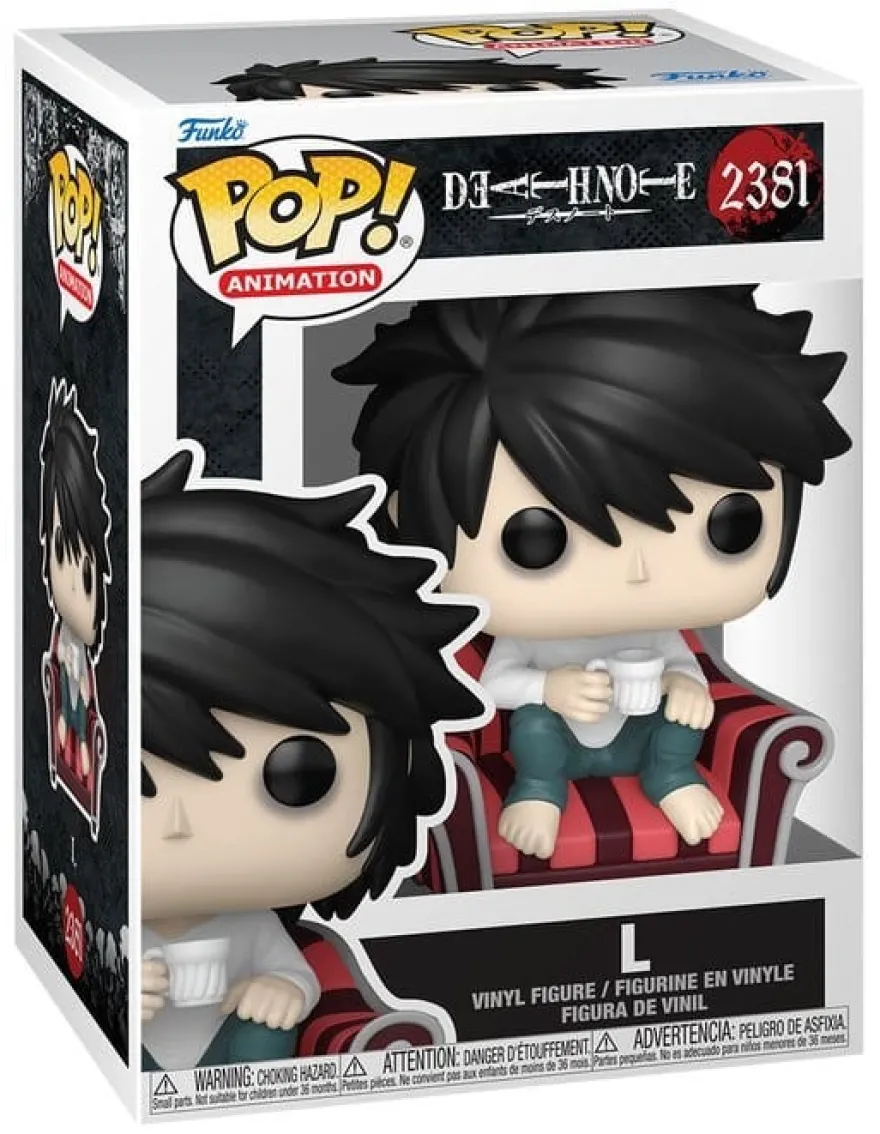 Death Note POP! Animation Vinyl Figur L 9 cm