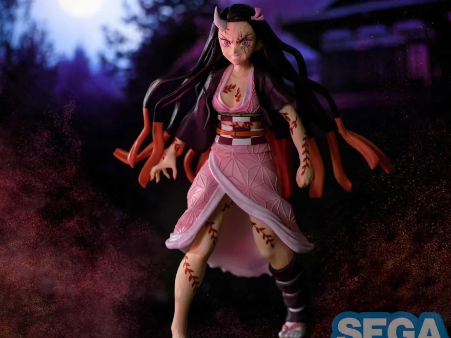 Demon Slayer: FIGURIZMa PVC Figur Nezuko Kamado Demon Form Advancing Ver. (Rerelease) 21 cm