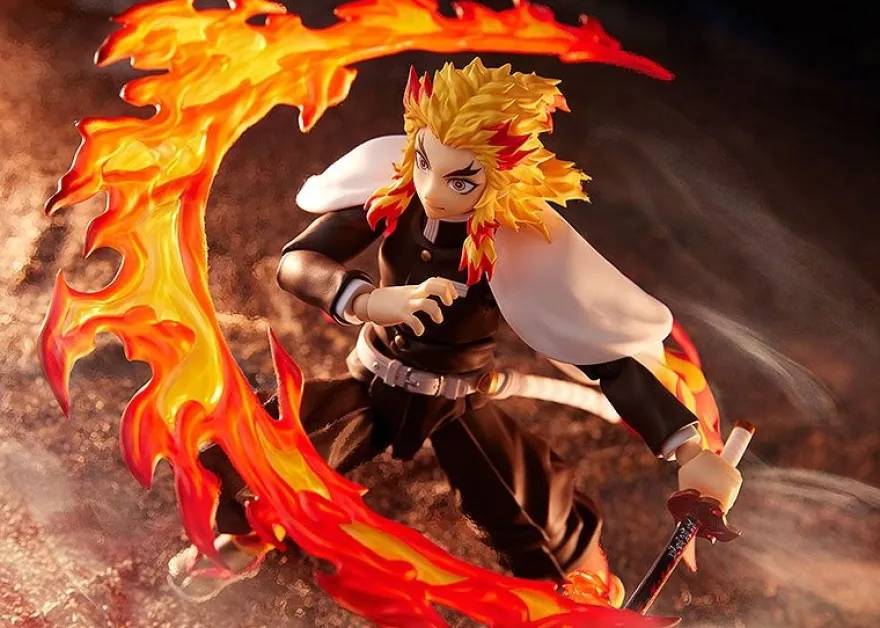 Demon Slayer: Kimetsu no Yaiba Figma Actionfigur Kyojuro Rengoku
