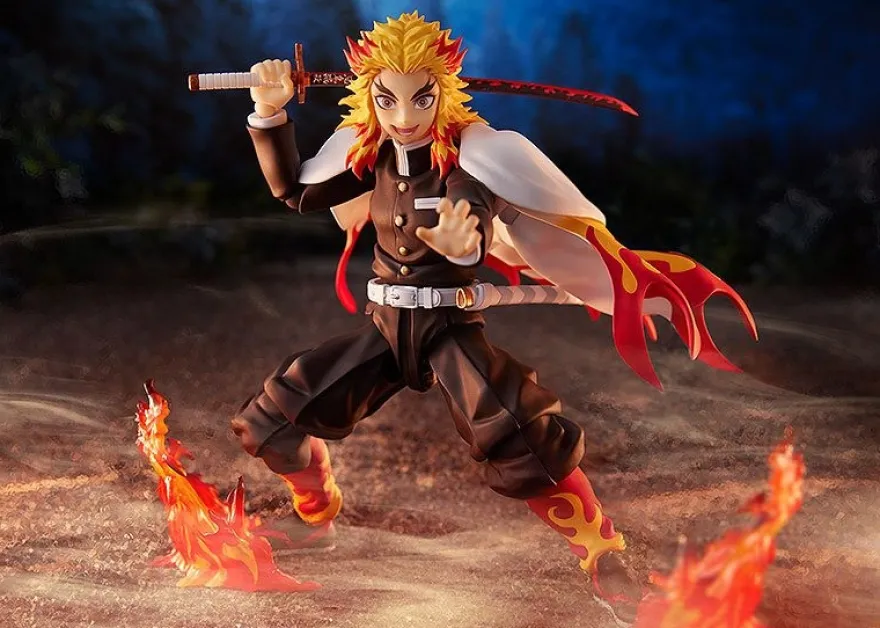 Demon Slayer: Kimetsu no Yaiba Figma Actionfigur Kyojuro Rengoku