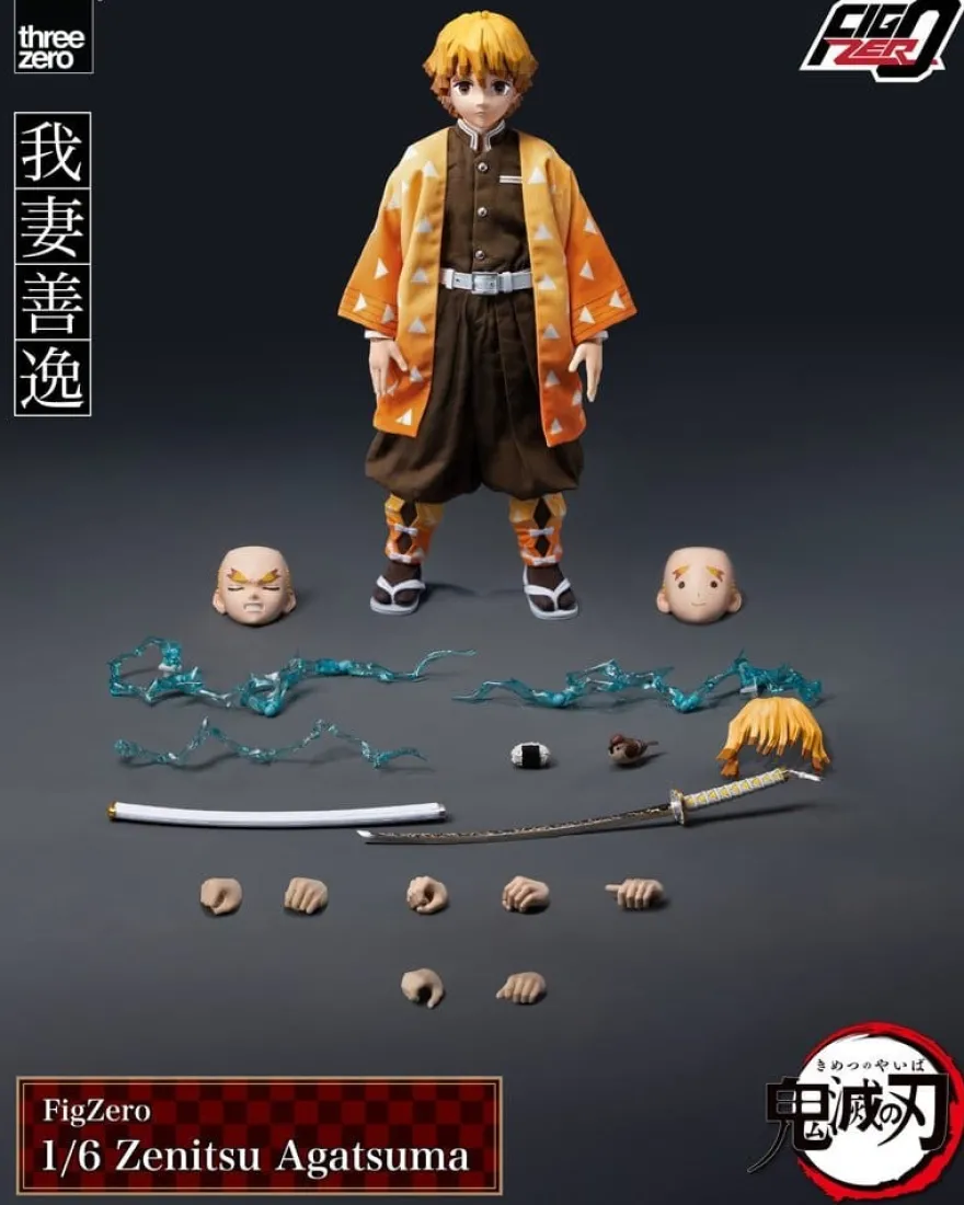 Demon Slayer: Kimetsu no Yaiba FigZero Actionfigur 1/6 Zenitsu Agatsuma 28 cm