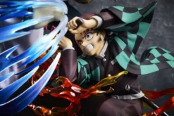 Demon Slayer: Kimetsu no Yaiba PVC Figur Tanjiro Kamado & Giyu Tomioka & Akaza 13 cm