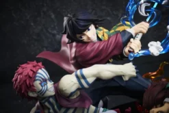 Demon Slayer: Kimetsu no Yaiba PVC Figur Tanjiro Kamado & Giyu Tomioka & Akaza 13 cm