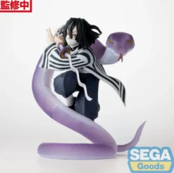 Demon Slayer: Kimetsu no Yaiba Xross Link Anime PVC Statue Obanai Iguro Hashira Training Arc 14 cm