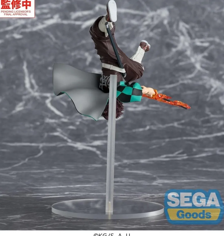Demon Slayer: Luminasta PVC Figur Tanjiro Kamado Hinokami Kagura Setting Sun Transformation 15 cm