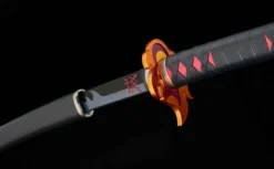Demon Slayer Proplica Replik 1/1 Nichirin Schwert (Tanjiro Kamado) Kyojuro Rengoku´s Sword Gueard