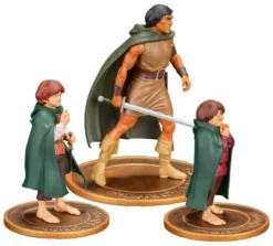 Der Herr der Ringe Animated Film PVC Figuren 3er-Pack Frodo, Aragorn, and Samwise