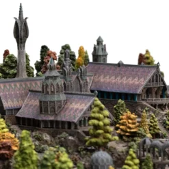 Der Herr der Ringe Miniatur Umgebung Rivendell 28 cm