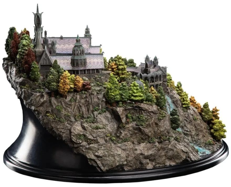 Der Herr der Ringe Miniatur Umgebung Rivendell 28 cm