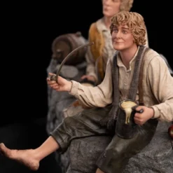 Der Herr der Ringe Mini Statue Merry und Pippin 12 cm
