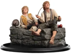 Der Herr der Ringe Mini Statue Merry und Pippin 12 cm