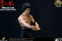 Der Mann mit der Todeskralle Statue 1/6 Bruce Lee Kali Sticks Fight Normal Basement Version 30 cm