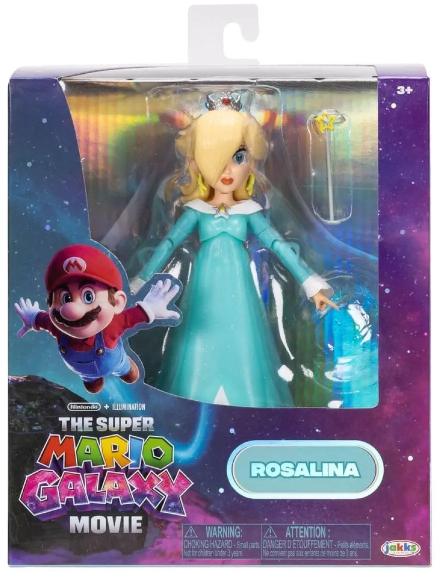 Der Super Mario Galaxy Film Actionfigur Rosalina 13 cm