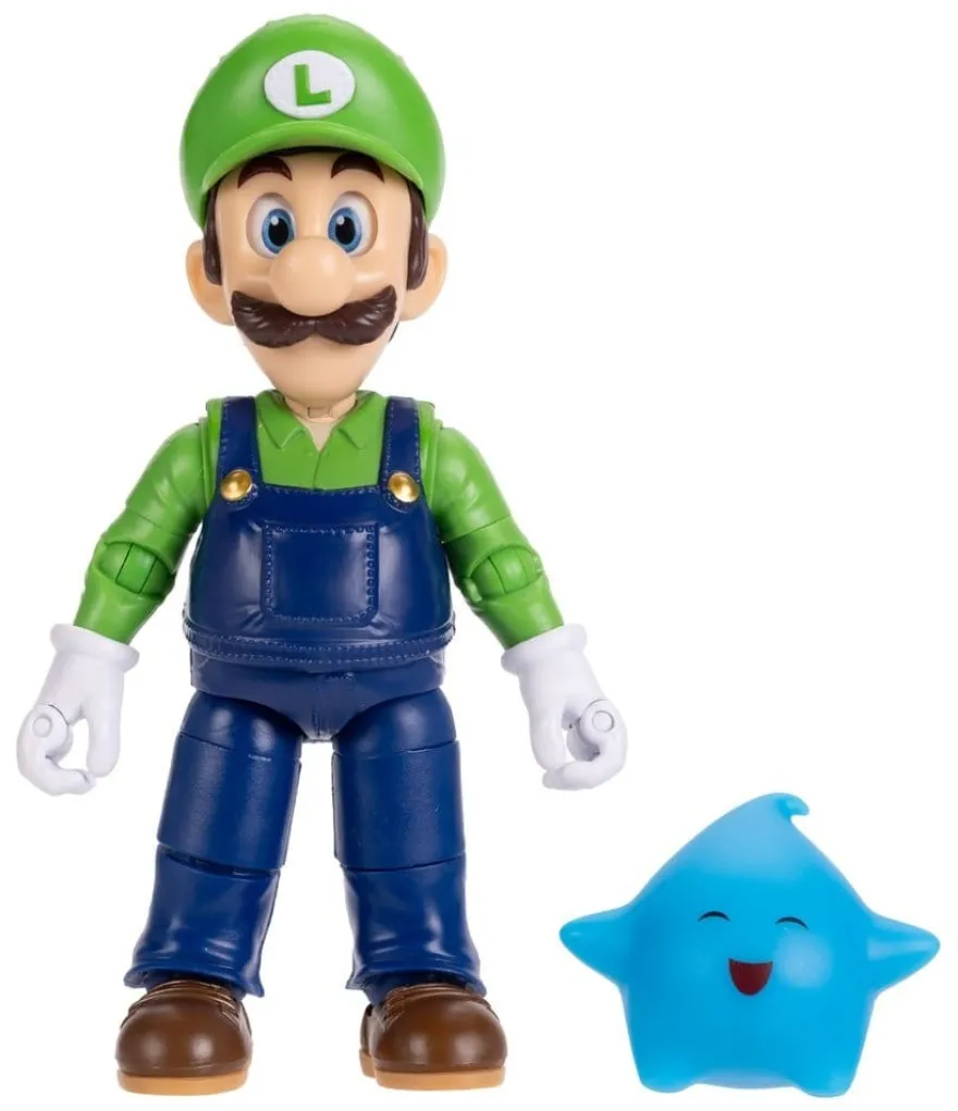 Der Super Mario Galaxy Film Actionfigur Luigi 13 cm