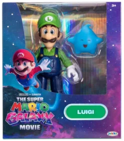 Der Super Mario Galaxy Film Actionfigur Luigi 13 cm