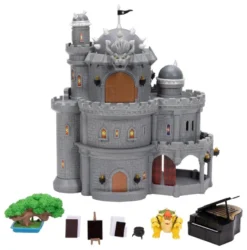 Der Super Mario Galaxy Film Deluxe Spielset mit 1 Minifigur Bowsers Schloss