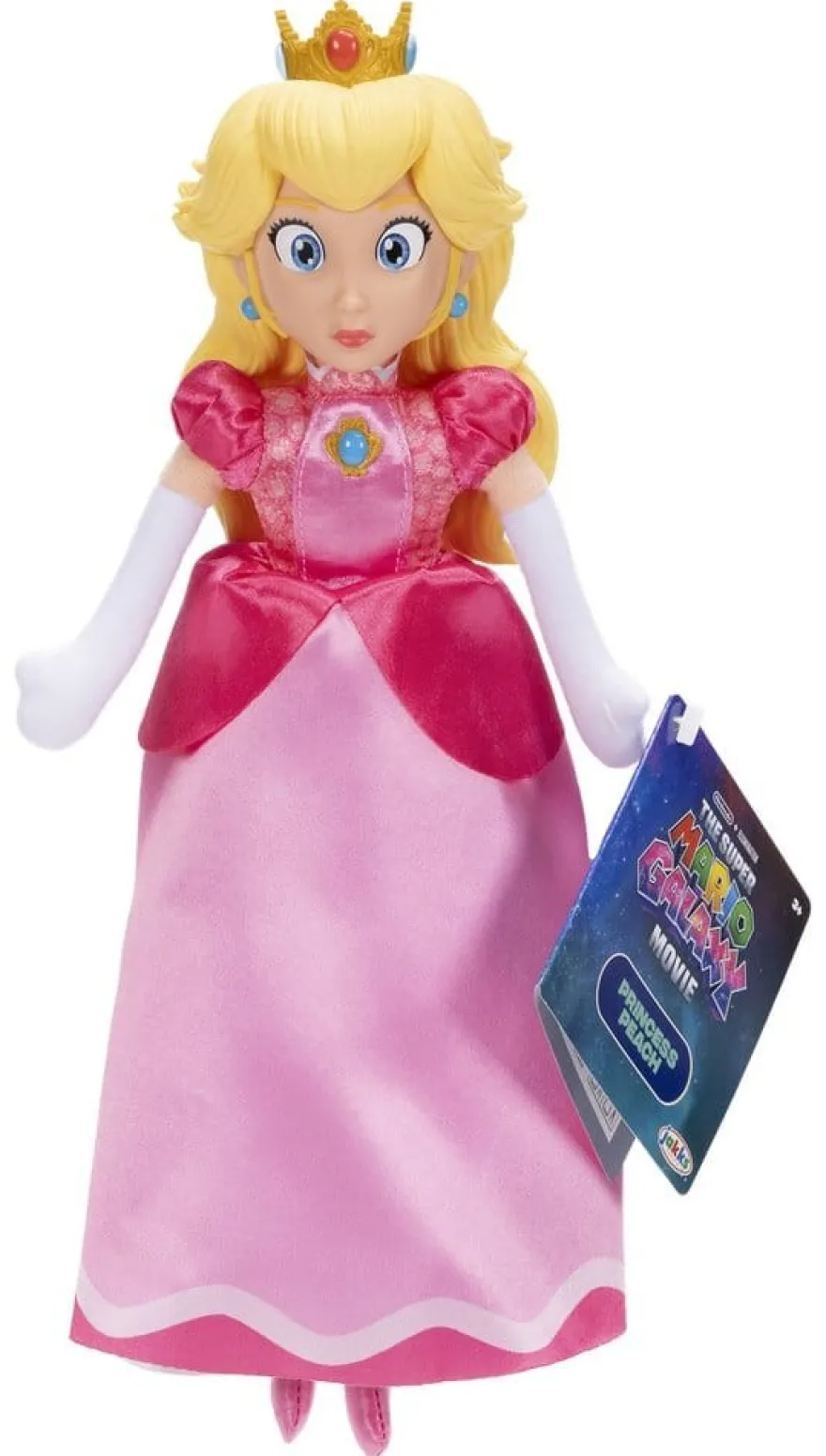 Der Super Mario Galaxy Film Plüschfigur Princess Peach 23 cm
