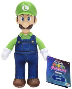Der Super Mario Galaxy Film Plüschfigur Luigi 23 cm