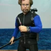Der weiße Hai Retro Actionfigur Matt Hooper (Shark Cage)