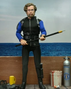 Der weiße Hai Retro Actionfigur Matt Hooper (Shark Cage)
