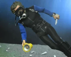 Der weiße Hai Retro Actionfigur Matt Hooper (Shark Cage)