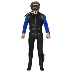 Der weiße Hai Retro Actionfigur Matt Hooper (Shark Cage)