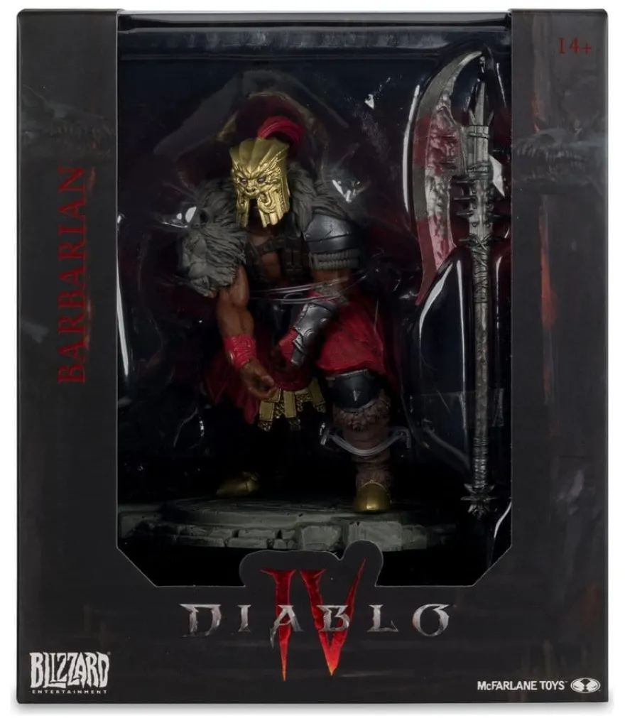 Diablo IV 1/12 Scale Limited Edition Posed Figur Barbar 12 cm