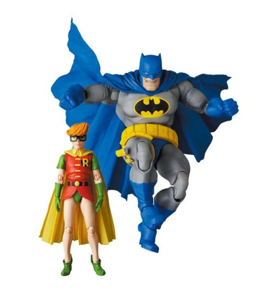Die Rückkehr des Dunklen Ritters MAFEX Actionfiguren Batman & Robin 11- 16 cm