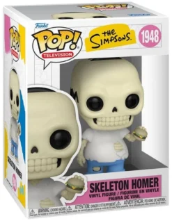 Die Simpsons POP! Animation Vinyl Figur Skeleton Homer 9 cm