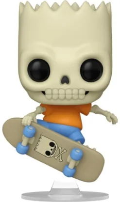 Die Simpsons POP! Animation Vinyl Figur Skeleton Bart 9 cm