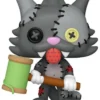 Die Simpsons POP! Animation Vinyl Figur Scratchy Patchwork 9 cm