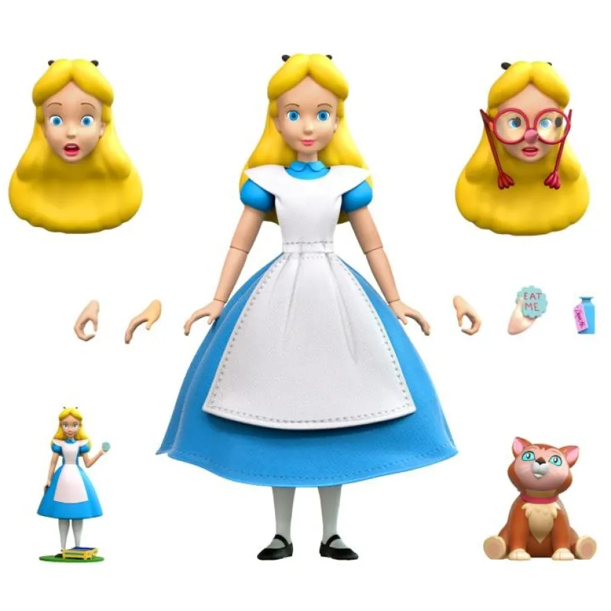 Disney Ultimates Actionfigur Alice (Alice in Wonderland)