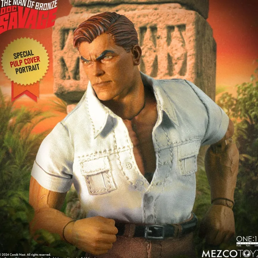 Doc Savage Actionfigur 1/12 Doc Savage Deluxe Edition 18 cm