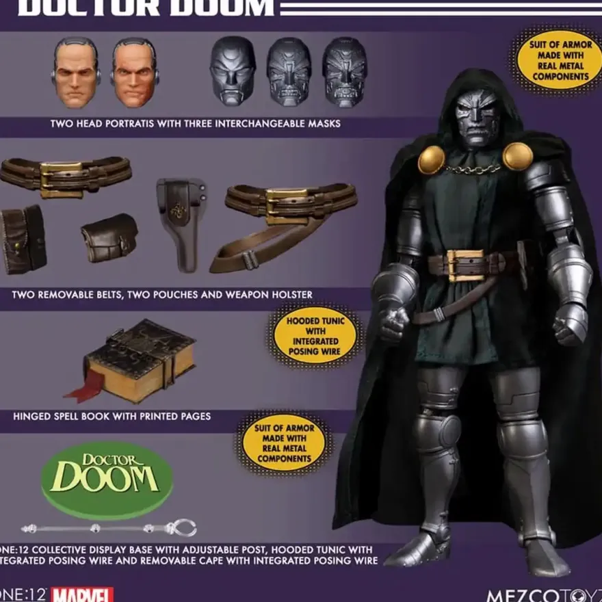 Doctor Doom One:12 Collective Actionfigur - ReRun