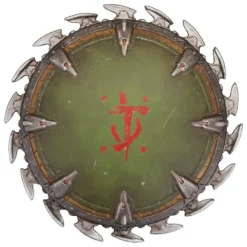 Doom: The Dark Ages Wand-Skulptur Shield Saw 25 x 25 cm