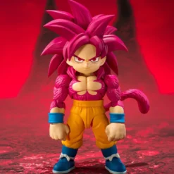 Dragon Ball Daima S.H.Figuarts Actionfigur Son Goku Super Saiyan 4 Mini 8 cm