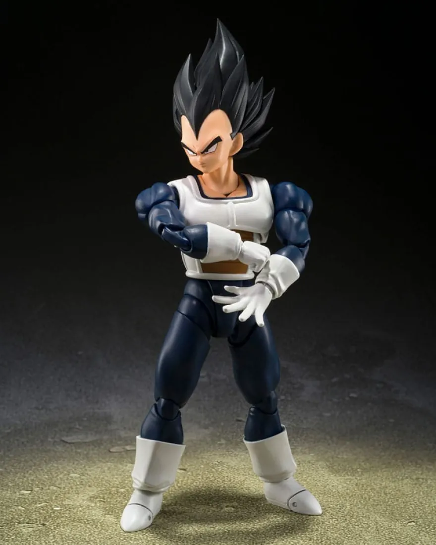 Dragon Ball S.H. Figuarts Actionfigur Vegeta Old Battle Clothes 14 cm