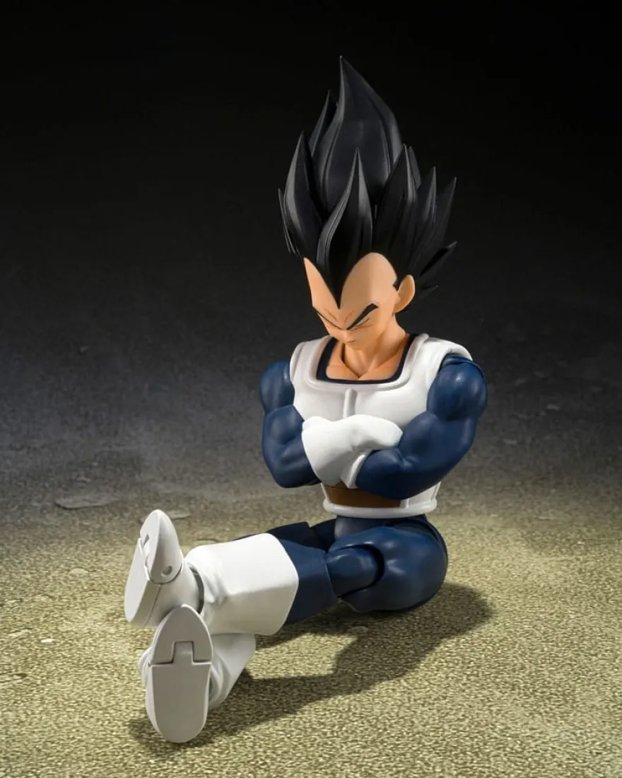 Dragon Ball S.H. Figuarts Actionfigur Vegeta Old Battle Clothes 14 cm