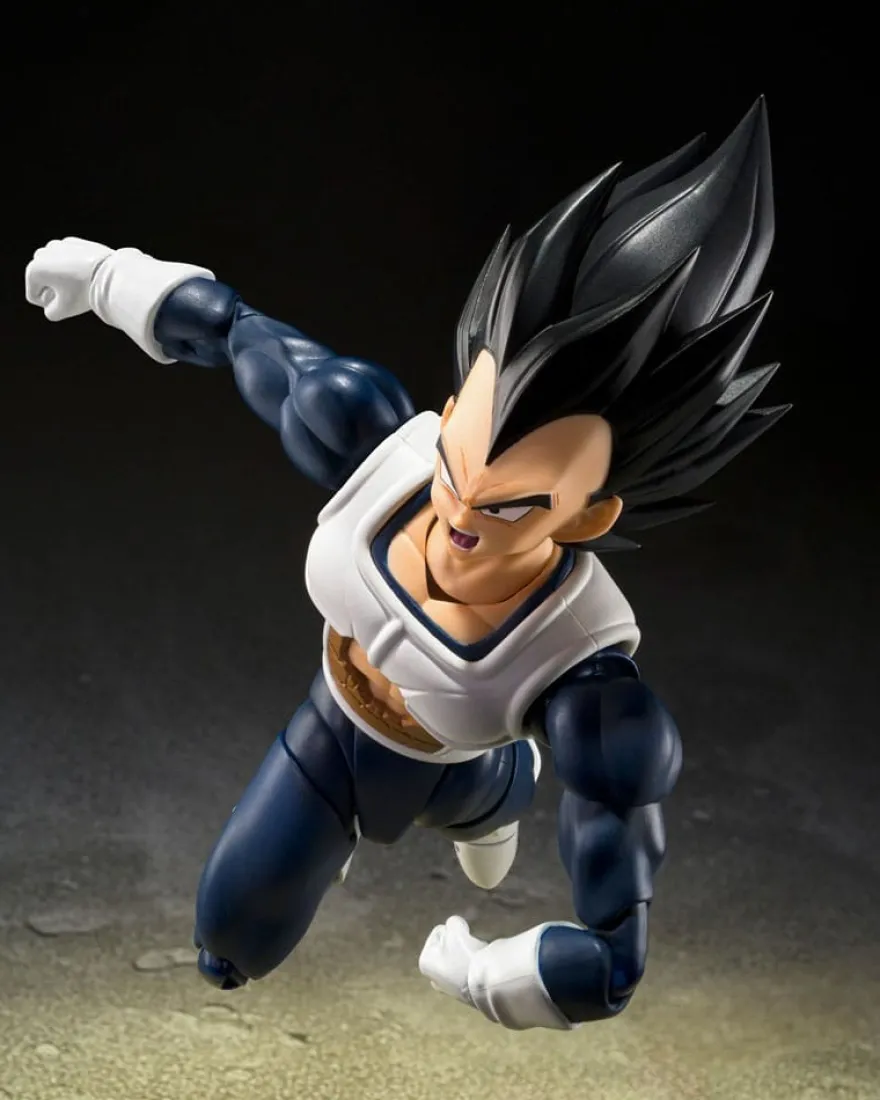 Dragon Ball S.H. Figuarts Actionfigur Vegeta Old Battle Clothes 14 cm