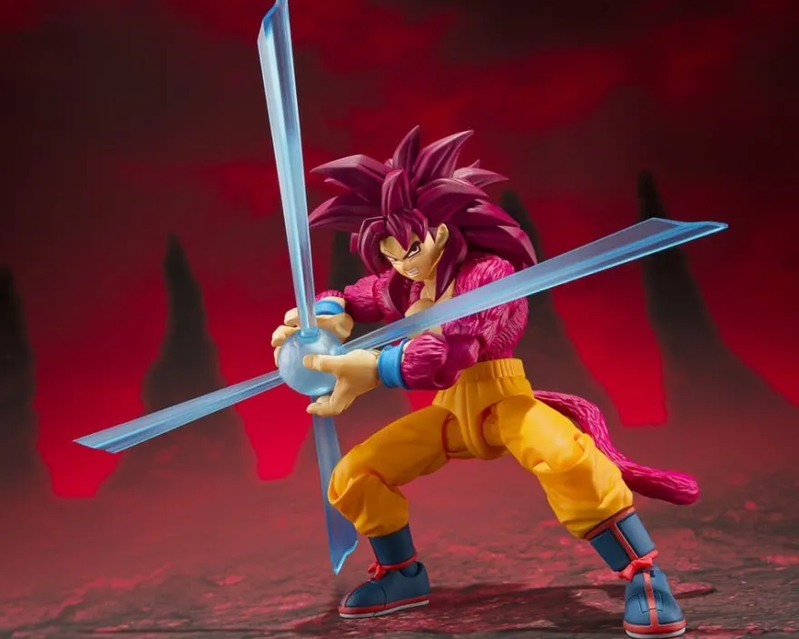 Dragon Ball S.H. Figuarts Actionfigur Super Saiyan 4 Son Goku -Daima- 15 cm