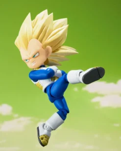 Dragon Ball S.H.Figuarts Actionfigur Super Saiyan Level 3 Vegeta (mini) Daima 8 cm