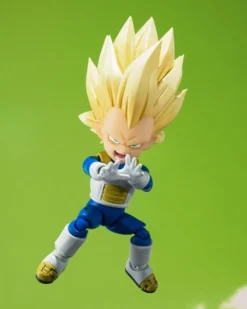 Dragon Ball S.H.Figuarts Actionfigur Super Saiyan Level 3 Vegeta (mini) Daima 8 cm